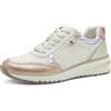 MARCO TOZZI Damen Sneaker 2-23754-44, Scarpe da Ginnastica Donna, Cream Comb, 37 EU