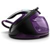 Philips Domestic Appliances Philips PerfectCare Elite Plus Ferro da Stiro con Caldaia - 2700W, Colpo di Vapore 550g, Pressione 7,7 Bar, Tecnologia OptimalTEMP, Serbatoio 1,8 l, Viola/Nero (GC9675/80)