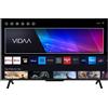 Toshiba Smart TV 32" Display QLED Full HD Sistema Vidaa Classe E 32QV2F63DA Toshiba