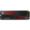 Samsung SSD Samsung 990 Pro M.2 2TB NVMe MZ-V9P2T0CW PCIe 4.0 x4 Heatsink mod. MZ-V9P2T