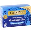 Twinings, Goodnight Tea, Tè Nero Deteinato Solubile, Camomilla con Melatonina per Addormentarsi più in Fretta, Gusto Vellutato, Infusi e Tisane, 1 Confezione da 14 Bustine