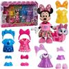 Just Play Set di Minni Glitter e Glam Pet Fashion Disney Junior, bambola e accessori da 13 pezzi, giocattoli per bambini dai 3 anni
