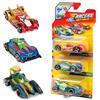 T-Racers Mix ´N Race 3 Pack - Confezione da 3 auto da collezione. Auto rimovibili in due parti e con parti intercambiabili. Confezione 4/12