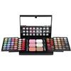 Pure Vie® 78 Colori Palette Ombretti Cosmetico Tavolozza per Trucco Occhi con Correttore Blush - Adattabile a Uso Professionale che Privato