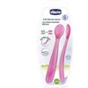 ARTSANA Chicco Cucchiaio Morbido Silicone 6m+ Colore Rosa