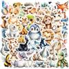 SZSMW 100 Fogli Adesivi Bambini - Sticker Bambini - Adesivi Animali - Ottimo per Buste, Biglietti Di Auguri, Scrapbooking, Toppers Decorativi per Torte/Cupcake Fai da Te