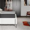 DEGHI Materasso singolo 80x190 cm in Elastic Foam e Memory Simple con rivestimento traspirante h 22 cm - Foamy Sleep Plus