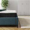 DEGHI Materasso singolo 80x200 cm in Memory Simple con rivestimento tessuto Aloe h 25 cm - Dual Comfort