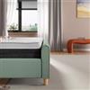 DEGHI Materasso matrimoniale a molle sfoderabile 160x190 cm in Memory Gelly System antiacaro h 26 cm - Gelly Sleep Bounce