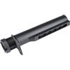 BIG DRAGON Tubo Calcio 6 posizioni per M4 - Alluminio 6061 Nero Js-tactical