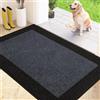 FCSDETAIL Zerbino Interno 80 x 120 cm, Tappetino Antiscivolo e Lavabile in Lavatrice, Tappetino d'Ingresso Assorbenti per Cane, Ingresso, Porta, Corridoio