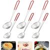 BUENTYA 6 Pz Schiumarola Ragno Colino in Acciaio Inox Scolapasta Professionali Schiumarola Rete con Manici per Scolare i Cibi Fritti Spaghetti Riso Farina e Zucchero