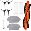 KiimSin Set accessori per Xiaomi Mi Robot Vacuum S12 /Mop 2S /Mop P/Mop Pro aspirapolvere per parti di ricambio, spazzola principale, 4 spazzole laterali, 2 panni, 2 filtro