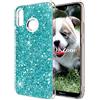 OKZone Cover Huawei P20 Lite, Custodia Lucciante con Brillantini Glitters Ultra Sottile Design Case Cover di Alta qualità in Silicone TPU Bumper Protezione Cover per Huawei P20 Lite (Verde)