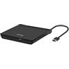Antika Registratore DVD/CD esterno USB 3.0 portatile design ultra sottile, lettore DVD/CD con capacità di correzione degli errori, compatibile con WIN98/XP/WIN7/WIN8/WIN10/XP/Mac OS 8.6