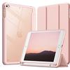 JETech Custodia per iPad mini 5/4 (Modello 2019/2015 da 7,9 Pollici) con Portapenne, Posteriore Chiaro Trasparente Supporto Sottile per Tablet Cover Antiurto (Oro Rosa)