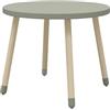 Flexa Nordic Factory Tavolo per bambini a punti, verde naturale
