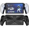 Generico Custodia per PlayStation Portal, macchina da gioco Custodia protettiva in TPU con supporto, console portatile antigraffio Custodia protettiva (Nero)