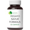 INTEGRATORI PRIME QUALITÀ Fegato Natur Formula 100 Compresse, 1 al dì - Cardo Mariano Tarassaco Carciofo Colina e Inositolo - Depurativo Disintossicante Drenante Detox