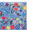 Edition Seidel Biglietto di auguri di compleanno quadrato con busta, biglietto di auguri Happy Birthday Billet per uomo, donna, fidanzata, mamma, fiori (GQ375 SW025)