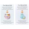 HQRKOTM 2 Pezzi Mini gatto Tascabile, Rosa e blu,Pocket Hug Cards,Incoraggiare Il Regalo per Amici, Amanti