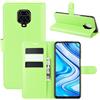Fertuo Cover Redmi Note 9S / Note 9 PRO, Custodia Portafoglio Cover a Libro in Pelle Flip Case con Silicone Bumper, Fibbia Magnetica, Porta Carte, Kickstand, per Xiaomi Redmi Note 9S, Verde