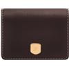 Fossil Lennox Portafoglio in pelle o poliestere per donna, 10.16cmL×2.54cmW×8.89cmH, Marrone moka