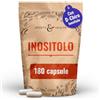 CDF Sports & Health Solutions Inositolo Capsule - 180 Capsule Complesso di Inositolo - Mio inositolo D-Chiro Inositolo, 2000mg per dose giornaliera, Senza additivi - Myo Inositolo integratore ad alto dosaggio Inositol Mioinositolo