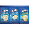 Generico Chio Popcorn al Microonde, Set di 3 Gusti, Sale, Formaggio, Burro, 240 g