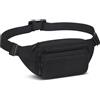 Qinlov Marsupio Sportivo Running Outdoor Fanny Pack Bag da Uomo Donna Marsupi alla Moda in Nylon con Cinturino Regolabile Rapido per Corsa Ciclismo Escursione Campeggio (Grigio)