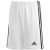 adidas Squadra 21 Shorts, Pantaloncini Bambino, White/Black, 7-8 Years