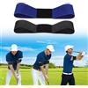 flintronic 2 Pezzi Golf Swing Trainer Aiuto, Golf Training Ausiliario Swing Arm Belt, Cinturino di Correzione della Postura del Braccio da Golf, per Unisex Adulto Bambini Golfer Principianti