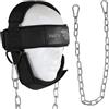 WFX Imbracatura per la testa Collo Immersione Heavy Duty Lunga Catena in Acciaio Regolabile Fitness Collo Harness Sollevamento Pesi Cinghia Imbottita In Neoprene Allenamento Resistenza Allenamento