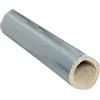 ALLINOX Coppella In Lana Di Roccia 1 MTL Con Alluminio Guaina Isolamento Termico Canne Fumarie Per Camini o Stufe Fino a 350°C Rivestimento Tubo Ignifugo e Antigelo UNIVERSALE (DN 220)
