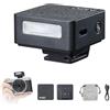 Godox iM20 Mini flash per Canon, Sony, Fuji, Nikon, Panasonic, Olympus, Pentax, tempo di ricarica 3s, circa 440 volte di flash, mini fotocamera leggera e portatile