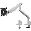 One For All Braccio universale per monitor One for All - 13-35 pollici - VESA 75/100 mm - Regolazione dell'altezza - Inclinazione (80°), rotazione (180°) e rotazione (360°) - 9 kg per schermo - Nero (DM7120)