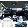 GAFAT [Upgrade] GAFAT Compatibile con Ford Focus MK4 ST Line 2018-2024 2025 Protezione Solare Parabrezza interno, Accessori Focus 2025 Parabrezza Parasole, Raffreddamento, Protezione UV