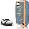 TOOMUME Cover Chiave TPU, Custodia Chiave Adatto per Peugeot 207 CC 308 SW 607 Expert Partner Tepee Citroen C4 C3 Picasso Berlingo Fiat Scudo, Copri Chiavi Guscio Chiave Auto Telecomando - Flip Key