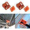 Hsupez Set di 2 supporti per cofano e cofano, in plastica, per auto, cofano