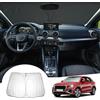 GAFAT [Upgrade] GAFAT Compatibile con Audi Q2 SQ2 Facelift 2016-2025 2026 Parasole per Parabrezza interno, Parabrezza Protezione Solare Accessori Q2, Raffreddamento, Protezione UV, UPF 50+