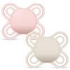 MAM Perfect Start Succhietto 0-2 mesi, Set da 2 ciucci, Rosa/Neutro