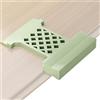 Generic Blocco battente per pavimenti in laminato, utensili per pavimenti in laminato, strumenti per pavimenti in pavimenti, blocchi di battuta ad alta resistenza, impugnatura ergonomica, blocco per la