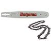 Dolpima Set Barra e Catena per Motosega da 50cm - Passo 325 - Spessore 1,5 mm - 78 Maglie
