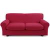 Zucchi Copridivano Zucchi Zapping 3 posti con due copricuscini da 160 a 220 cm N584 ROSSO