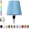 CFGYHN Lampada LED per Bottiglia, Lampada da Tappo per Bottiglia, Lampada da Tavolo Senza Fili Dimmerabile 3 Colori - IP54 Impermeabile Comando a Tocco per Interno Esterno Famiglia Ristorante Bar
