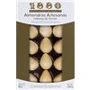 1880 - Mandorle Artigianali Ripiene di Torrone di Crema a la Piedra, Ricoperte Da Un Sottile Strato Di Wafer, Consistenza Croccante, Snack di Qualità Suprema, 165 g, 12 unità