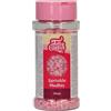FunCakes Sprinkle Medley Pink, Rosa: Decorazioni di Zucchero, Sapore Delizioso, Ottime per Decorare Torte, Cupcake e Biscotti, Sprinkle Mix. 70g