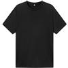 Tinncana Conteggio del Filo 90S 100% Lana Merino Maglietta Leggera per Strato Base, Unisex Ultrafine 90S Maglietta Termica Traspirante (IT, Testo, L, Regular, Regular, Blu Marino)