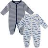 MK MATT KEELY Pagliaccetto Neonato Neonata Tutina in Cotone Pigiama Manica Lunga con Apertura Frontale Bottoncini Idea Regalo Nascita,Pois Bianco+Rosa,3-6 Mesi