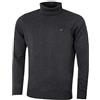 Calvin Klein Maglione a Collo Alto CK da Uomo Carbone - XXXL